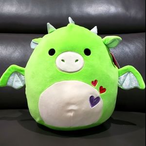 green dragon valentines squishmallow